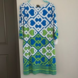 Nordstrom Just Taylor business professional quarter-length sleeve dress